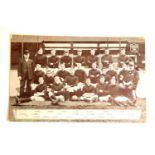 Real photographic postcard of Liverpool football club, 1904/1905 season. P&P Group 1 (£14+VAT for