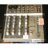 Phonic MM1002 mixing desk. P&P Group 3 (£25+VAT for the first lot and £5+VAT for subsequent lots)