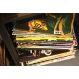 Approximately 60 pop albums in good condition. Not available for in-house P&P.