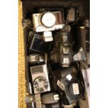 Box of mixed cameras. Not available for in-house P&P.