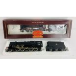 Hornby OO Class 9F BR Black. P&P Group 2 (£18+VAT for the first lot and £3+VAT for subsequent lots)