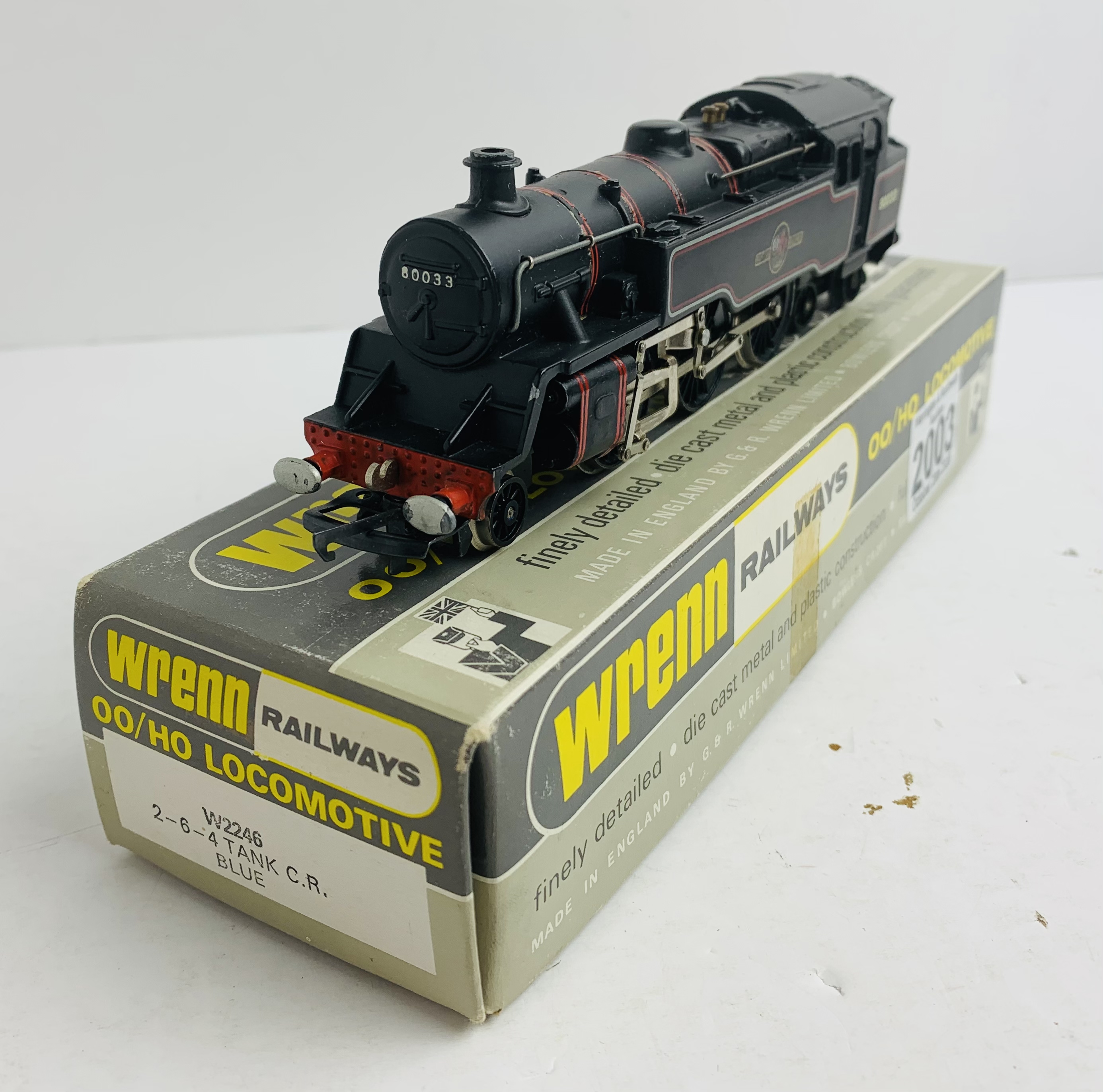 Wrenn BR 2-6-4 Tank - Incorrect Box - W2248 Box. P&P Group 1 (£14+VAT for the first lot and £1+VAT