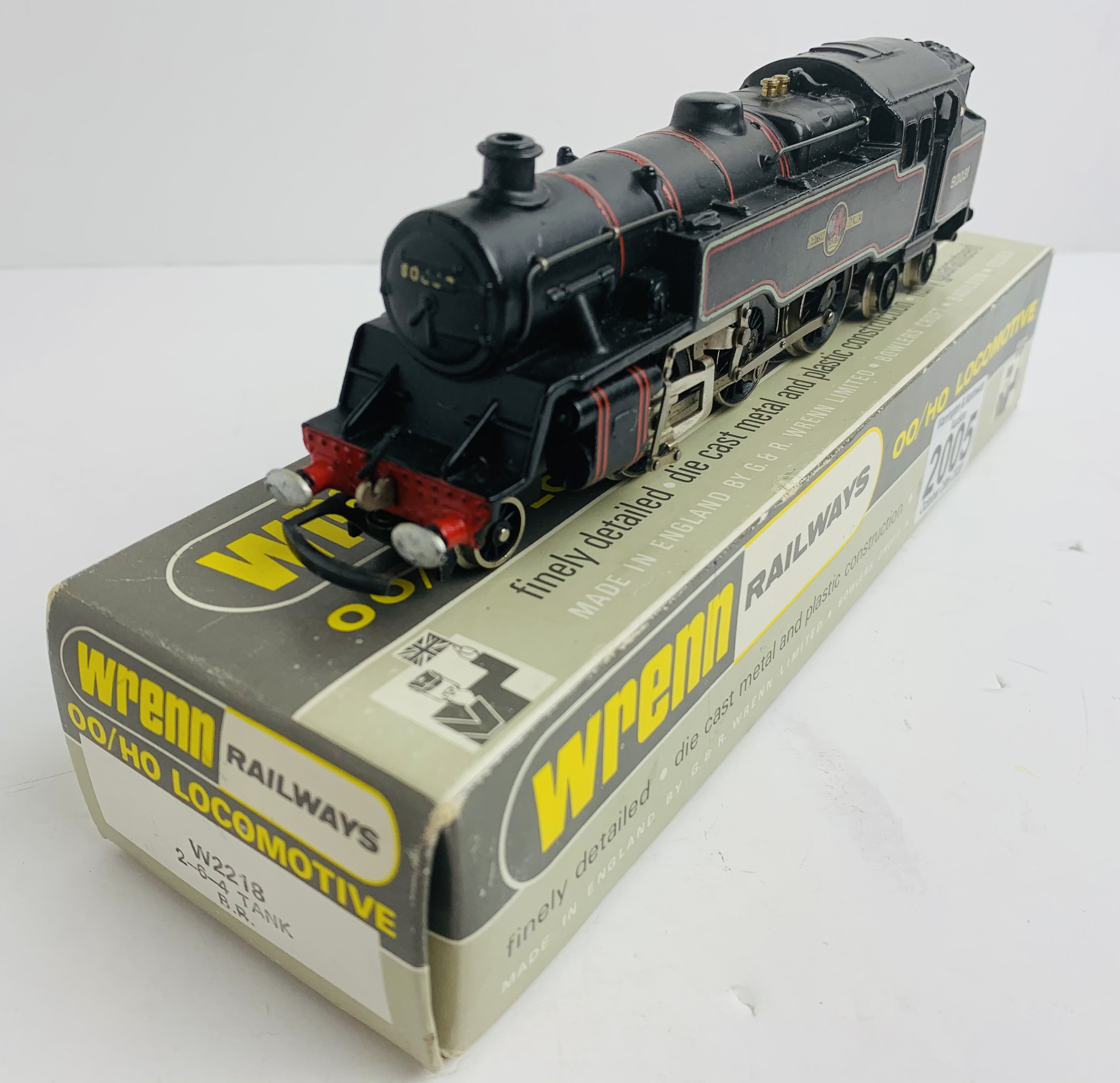 Wrenn / Dublo BR 2-6-4 Tank - Boxed. P&P Group 1 (£14+VAT for the first lot and £1+VAT for