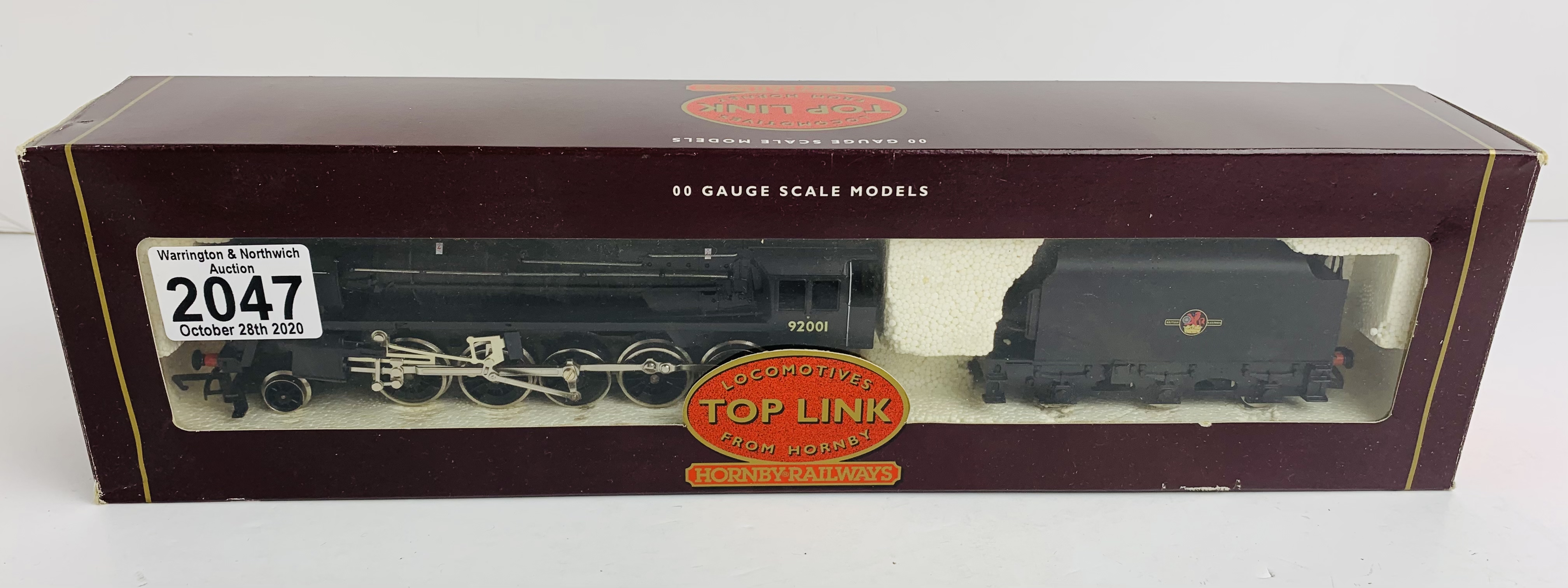 Hornby R2057 BR 2-10-0 9F BR - Boxed. P&P Group 1 (£14+VAT for the first lot and £1+VAT for