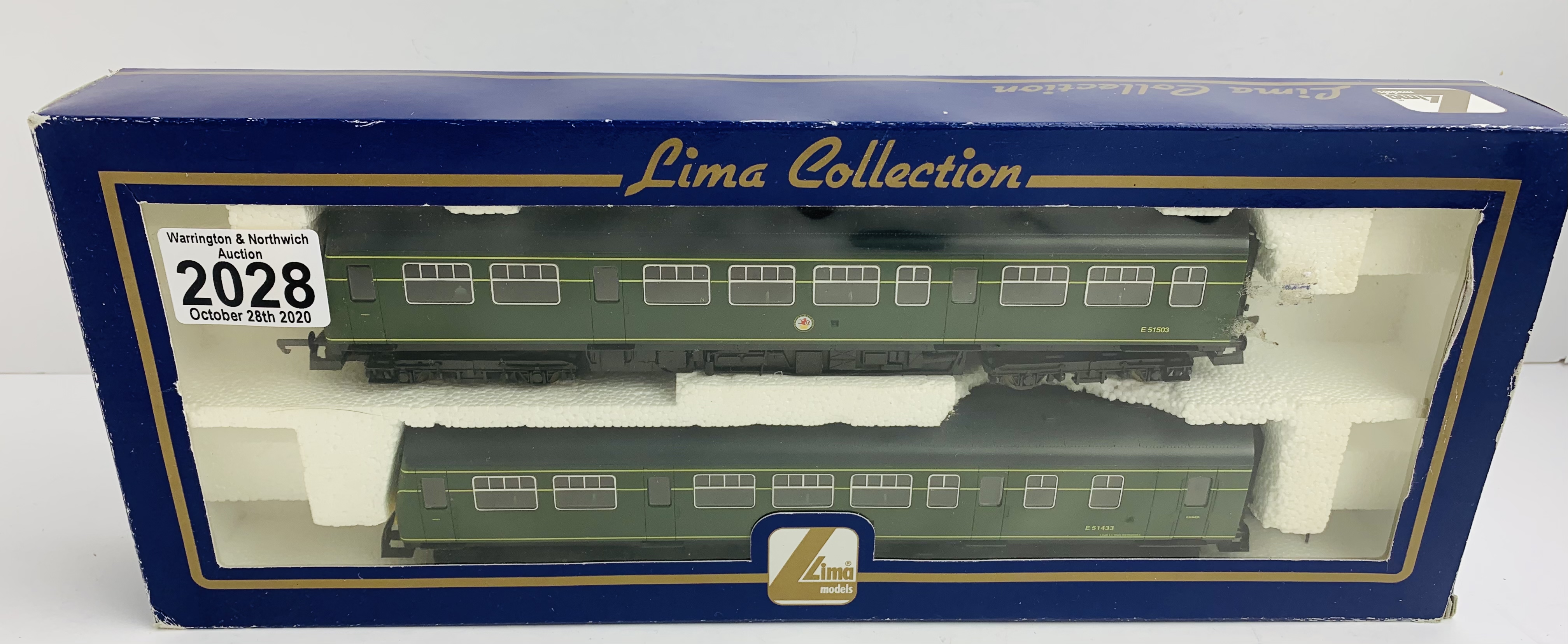 Lima OO Class 101 BR Green Boxed. P&P Group 2 (£18+VAT for the first lot and £3+VAT for subsequent
