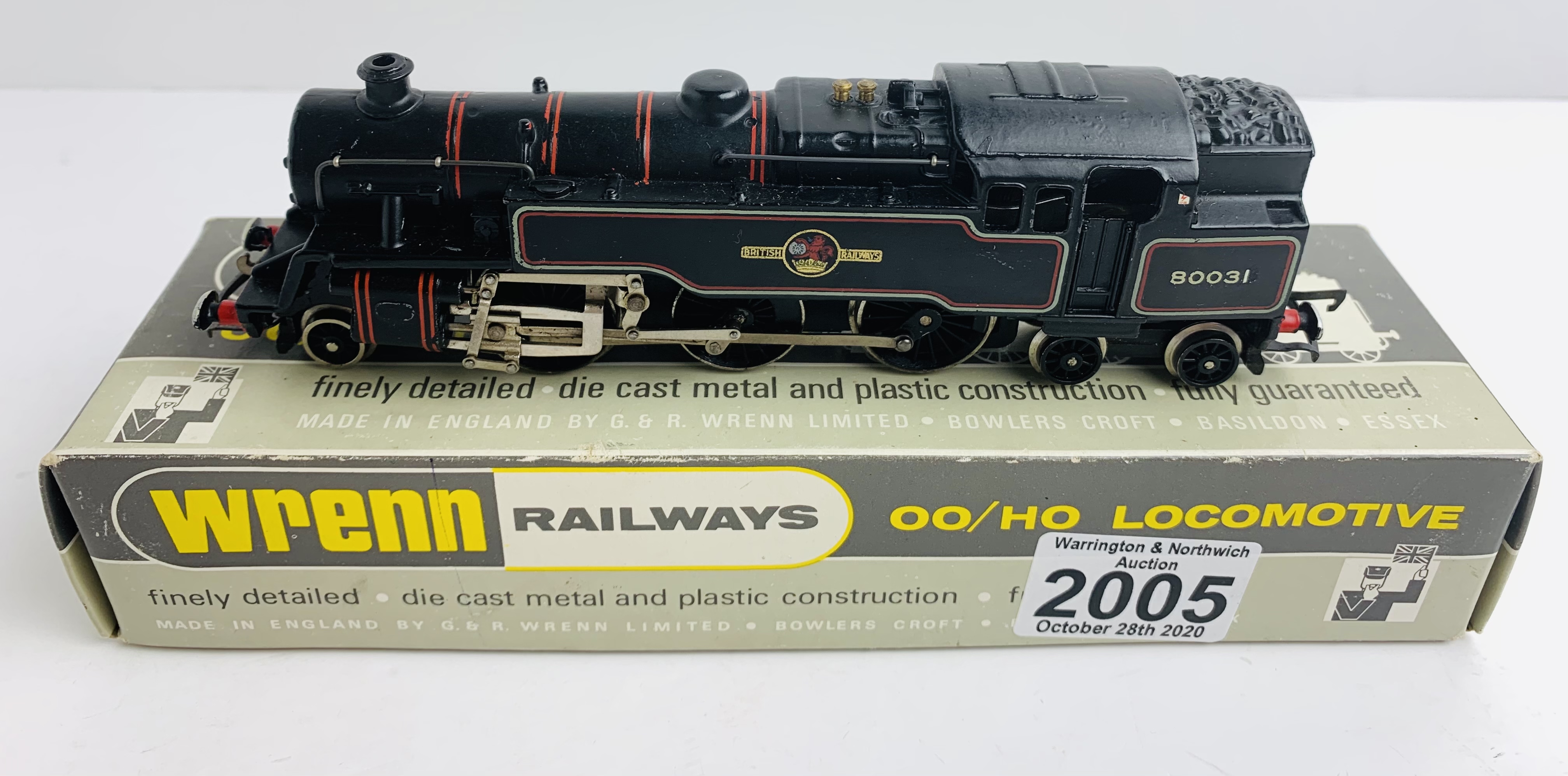 Wrenn / Dublo BR 2-6-4 Tank - Boxed. P&P Group 1 (£14+VAT for the first lot and £1+VAT for - Image 2 of 5