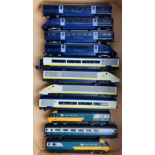 Hornby OO Intercity 125, Eurostar & 395 Javelin - All Unboxed. P&P Group 3 (£25+VAT for the first