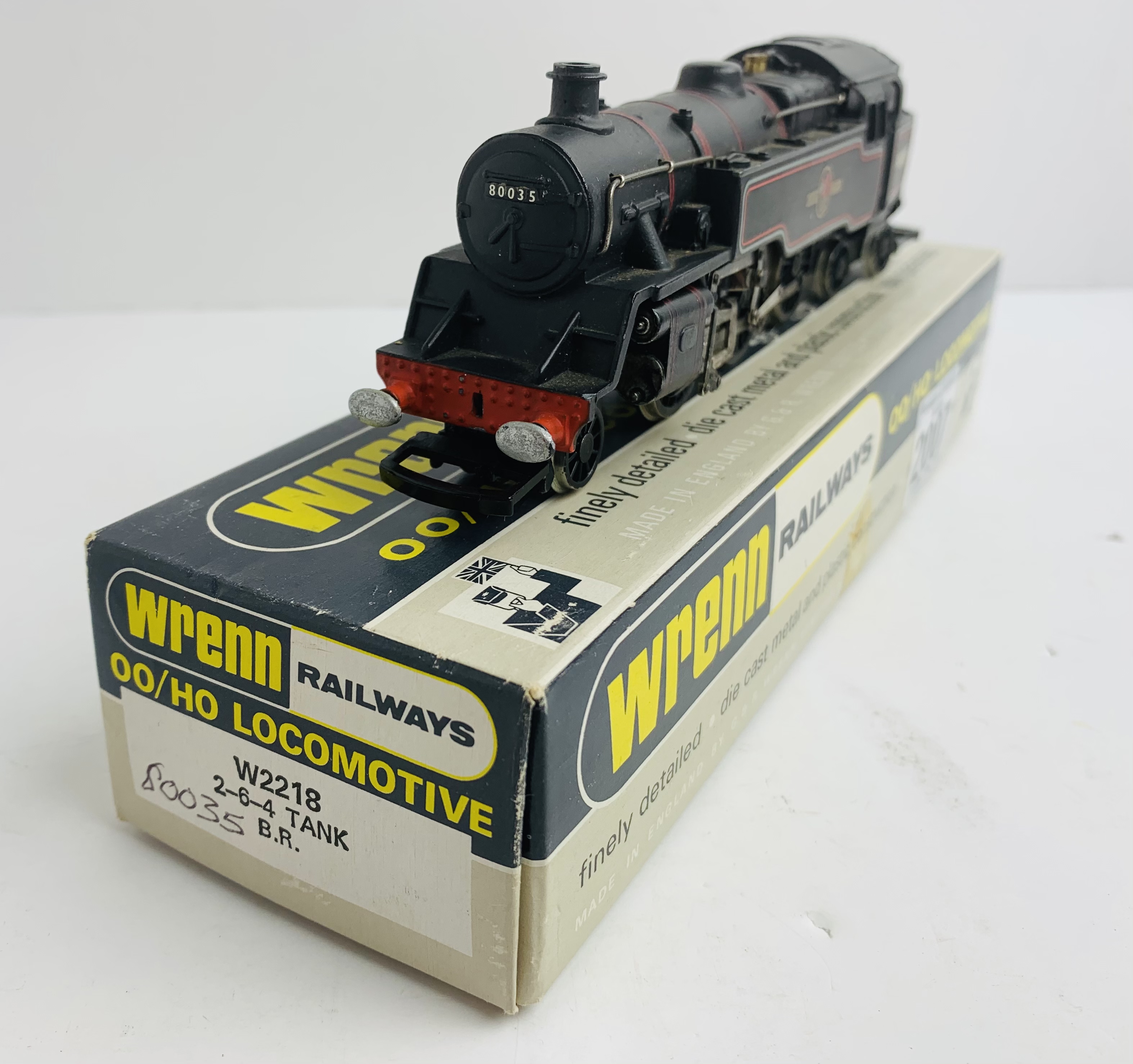 Wrenn W2218 2-6-4 Tank BR - Boxed. P&P Group 1 (£14+VAT for the first lot and £1+VAT for