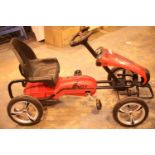 Child's Dongma no 1 super speed pedal car. Not available for in-house P&P