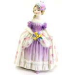Royal Doulton figurine, Dainty Nay HN1656, H: 15 cm. P&P Group 2 (£18+VAT for the first lot and £3+