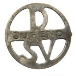 ** WITHDRAWN** German WWII type Hitler Youth Ski Badge. P&P Group 2 (£18+VAT for the first lot