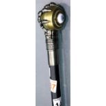 Eyeball and claw walking stick with screw-off head, H: 94 cm. P&P Group 2 (£18+VAT for the first lot