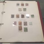 Album of UK stamps including Victorian, marked to front in pencil SG, catalogue value £22,000. P&P
