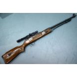 BAM 22 cal underlever air rifle (NVN). P&P Group 3 (£25+VAT for the first lot and £5+VAT for