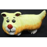 Lorna Bailey dog Doodle, L: 13 cm. P&P Group 1 (£14+VAT for the first lot and £1+VAT for