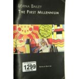 Signed Lorna Bailey the First Millenium book. P&P Group 1 (£14+VAT for the first lot and £1+VAT