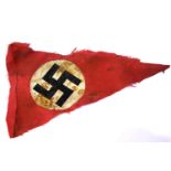 ** WITHDRAWN**German WWII type Relic Fragment of Nazi Bunting. P&P Group 2 (£18+VAT for the first