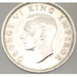 1942 New Zealand 1 shilling. P&P Group 1 (£14+VAT for the first lot and £1+VAT for subsequent lots)