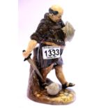 Royal Doulton Friar Tuck figurine, HN 2143, H: 20 cm. P&P Group 2 (£18+VAT for the first lot and £