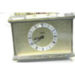 Staiger quartz clock. Not available for in-house P&P