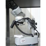 Binocular microscope, by Kyowa Tokyo, serial number 806084. P&P Group 3 (£25+VAT for the first lot