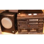 Memorex stereo system and speaker. Not available for in-house P&P Condition Report: All electrical