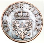 1868 - 3 Pfennig - B Mint - High grade specimen. P&P Group 1 (£14+VAT for the first lot and £1+VAT