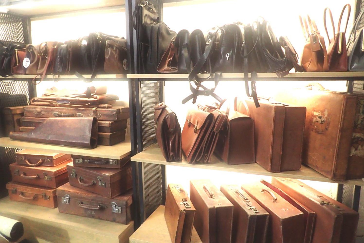 ***15 MIN BREAK AT 12PM*** 10am START - No Reserve Leather & Garment Sale, to Include The Stock & Tools of a Leather Workshop