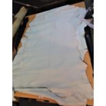 Five small light blue hides. P&P Group 3 (£25+VAT)