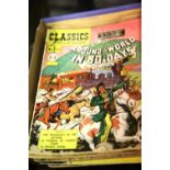 Thirty Classics Illustrated comics from the late 1950s, HRN115 to HRN169. P&P Group 3 (£25+VAT for