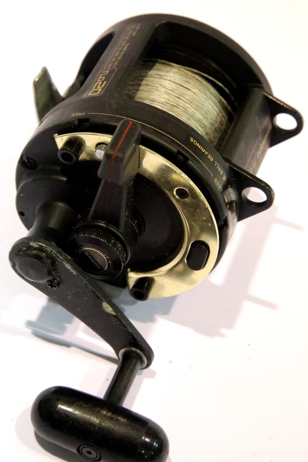 Shimano TLD 20 fishing reel. P&P Group 2 (£18+VAT for the first lot and £3+VAT for subsequent lots) - Image 2 of 2