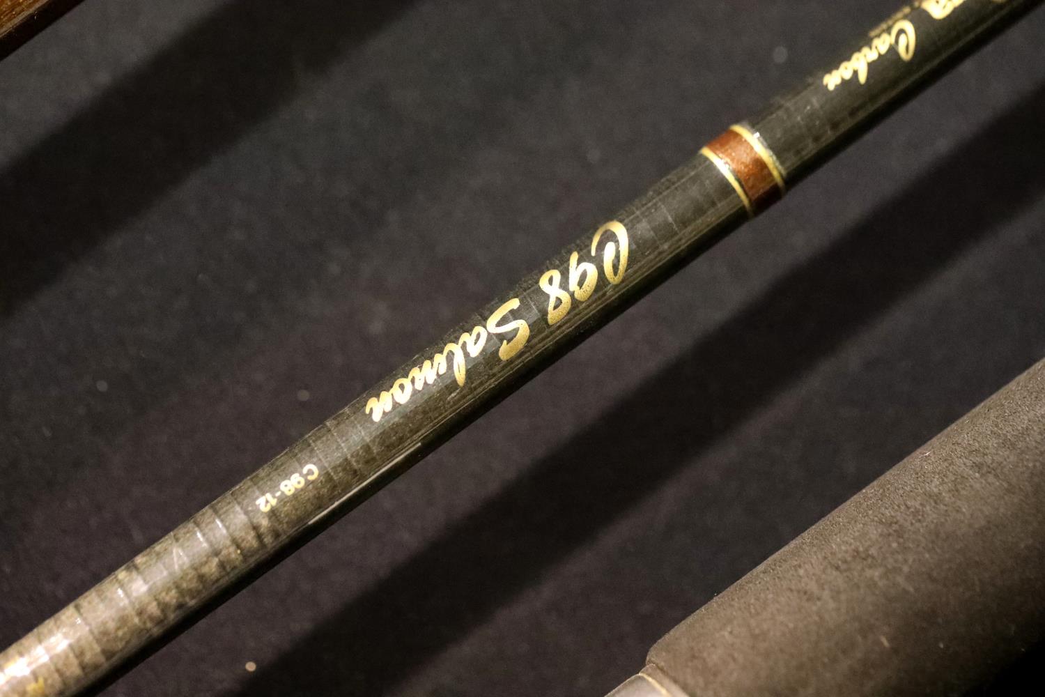 Daiwa Carbon C98 12 ft salmon rod. P&P Group 3 (£25+VAT for the first lot and £5+VAT for