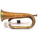 WWII German Hitler Youth Bugle. P&P Group 2 (£18+VAT for the first lot and £3+VAT for subsequent