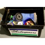 Tackle box of sea fishing tackle. Not available for in-house P&P