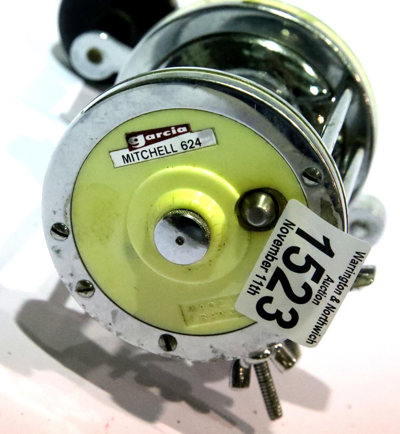 Mitchell 624 sea fishing reel. P&P Group 2 (£18+VAT for the first lot and £3+VAT for subsequent