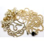 Three boxed necklaces, two by Lotus. P&P Group 1 (£14+VAT for the first lot and £1+VAT for