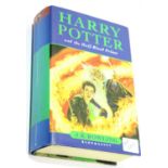 2005 copy of J K Rowling Harry Potter and the Half Blood Prince with printing error to page 99 "