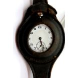 WWI British Officers Watch. Working but runs a little slow. P&P Group 1 (£14+VAT for the first lot