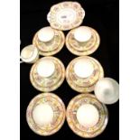 Sutherland China 21 piece tea set. Not available for in-house P&P