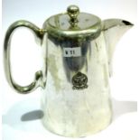 WWII N.A.A.F.I Canteen Coffee Pot. P&P Group 2 (£18+VAT for the first lot and £3+VAT for