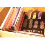 Box of mainly Classical music and other albums. Not available for in-house P&P
