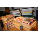 Mixed soft back books, mostly fiction. Not available for in-house P&P