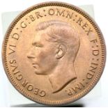 1940 penny uncirculated. P&P Group 1 (£14+VAT for the first lot and £1+VAT for subsequent lots)