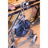 Three wheeled disability walker. Not available for in-house P&P