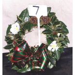 Christmas Wreath. Not available for in-house P&P