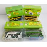 4x Britbus 1:76 Buses - To Include: AN2-03, R702, AN2-02, AN1-001 - All Boxed. P&P Group 2 (£18+