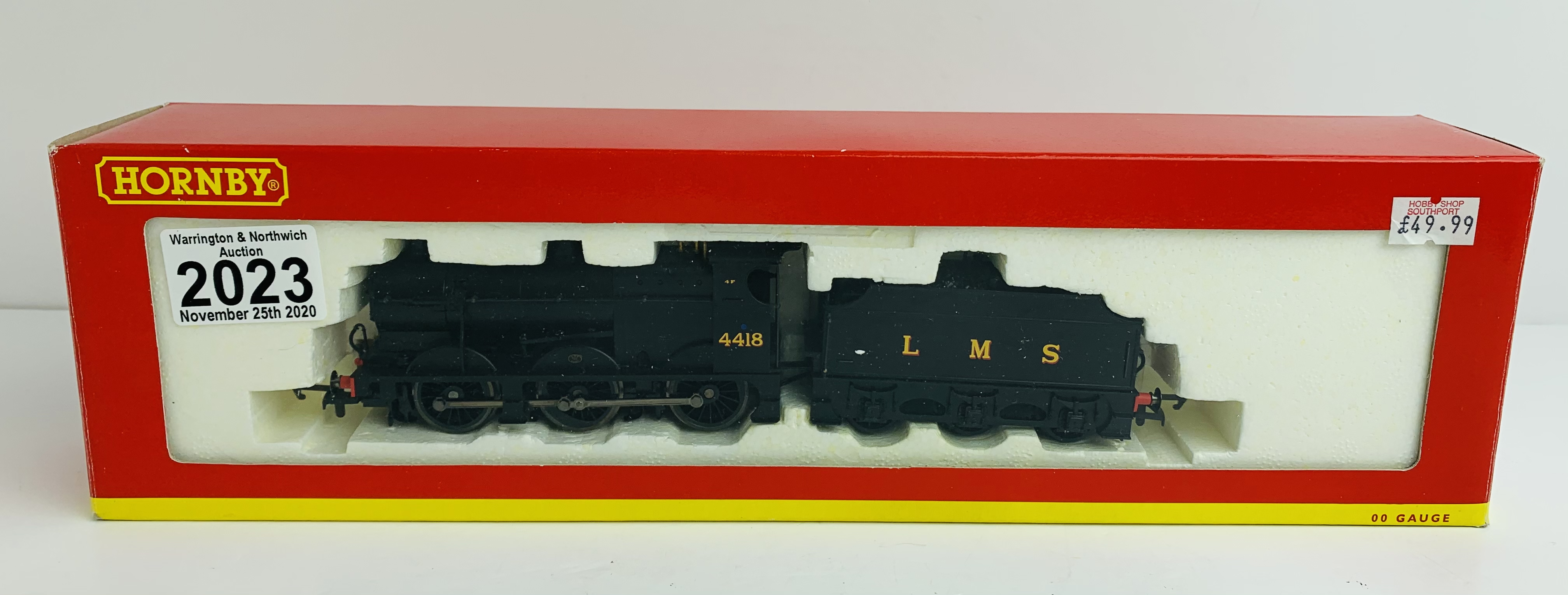 Hornby R2193 LMS 0-6-0 4F Fowler - Boxed. P&P Group 1 (£14+VAT for the first lot and £1+VAT for