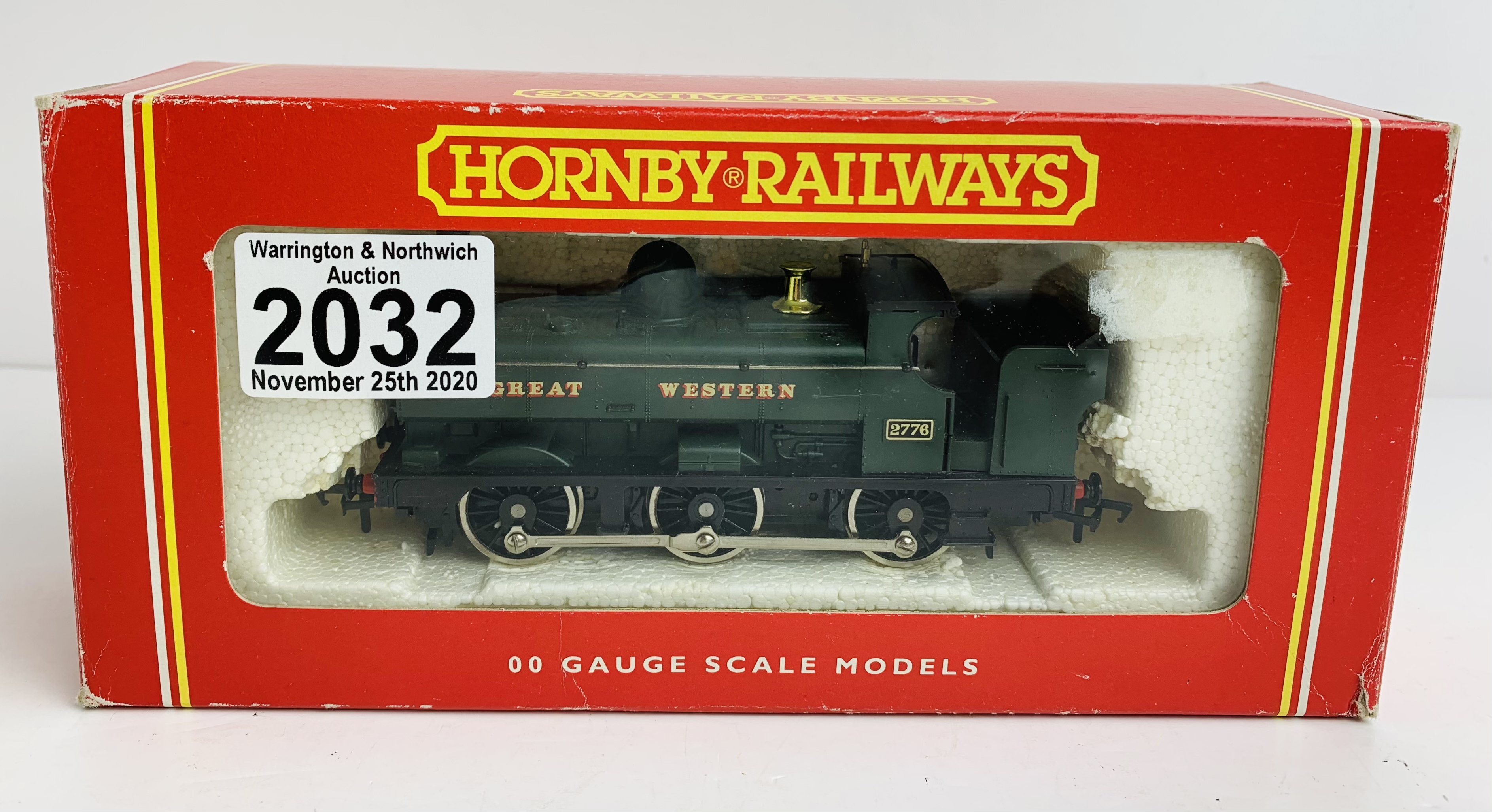 Hornby OO GWR Pannier - Boxed. P&P Group 1 (£14+VAT for the first lot and £1+VAT for subsequent
