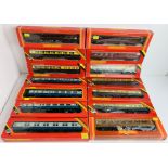 14x Assorted Hornby OO Scale Passenger Coaches - All Boxed. P&P Group 3 (£25+VAT for the first lot