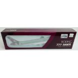 Sky Marks 1:200 Qatar Boeing 777-300ER - Boxed. P&P Group 1 (£14+VAT for the first lot and £1+VAT